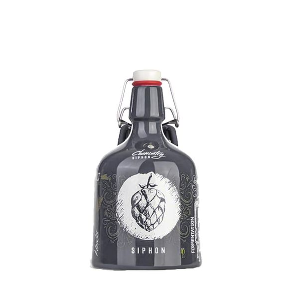 Growler-Ceramica-Siphon-Chemistry-Gray-1L Growler-Ceramica-Siphon-Chemistry-Gray-1L