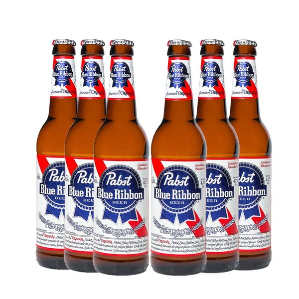 Pack-6-Cervejas-Americanas-Pabst-Blue-Ribbon-355ml