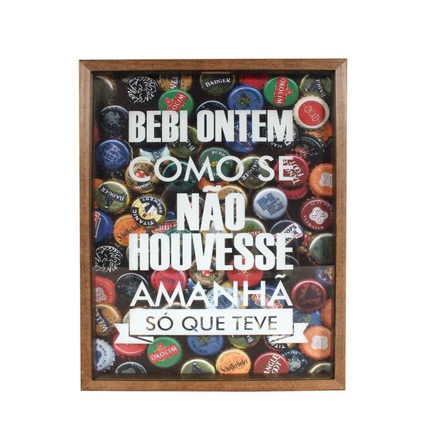 Quadro-Porta-Tampinhas--22X32----Bebi-ontem-fundo-tampinhas Quadro-Porta-Tampinhas--22X32----Bebi-ontem-fundo-tampinhas