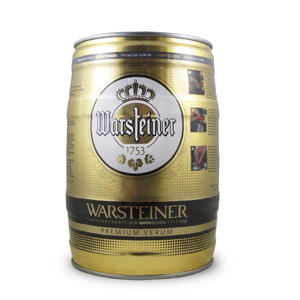 Barrilete-Cerveja-Alema-Warsteiner-Premium-5L Barrilete-Cerveja-Alema-Warsteiner-Premium-5L