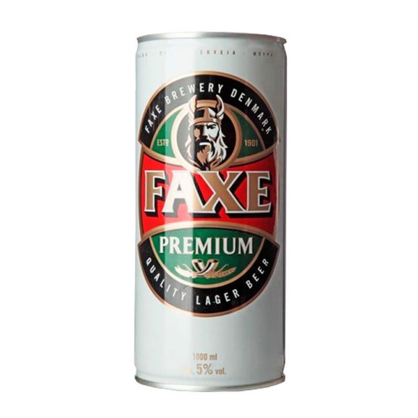 Cerveja-dinamarquesa-Faxe-Premium-Lata-1L Cerveja-dinamarquesa-Faxe-Premium-Lata-1L