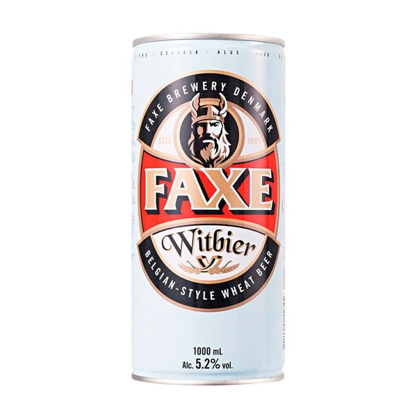 Cerveja-dinamarquesa-Faxe-Witbier-Lata-1L