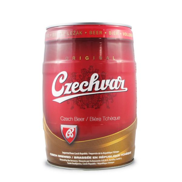 Barrilete-cerveja-tcheca-Czechvar-Lager-5L Barrilete-cerveja-tcheca-Czechvar-Lager-5L