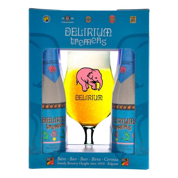 Kit-presenteavel-cerveja-bega-Delirium---4-garrafas---taca Kit-presenteavel-cerveja-bega-Delirium---4-garrafas---taca