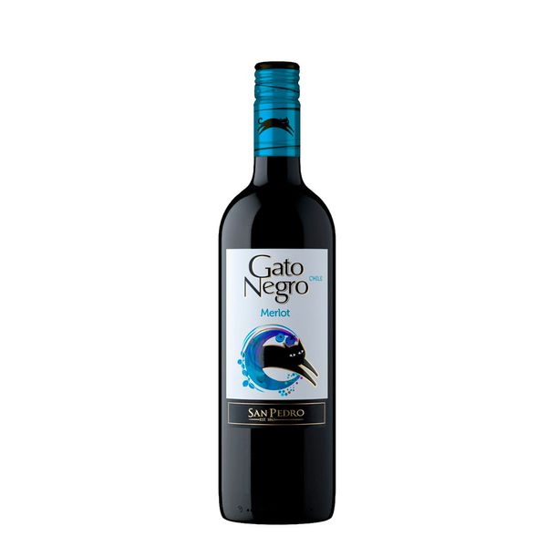 Vinho Tinto Chileno Gato Negro Merlot 750ml