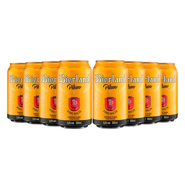 Pack-8-Cervejas-Bierland-Pilsen-lata-350ml
