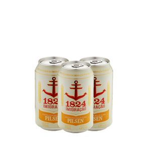 Pack 3 Cervejas Imigração Pilsen Lata 350ml - CervejaBox