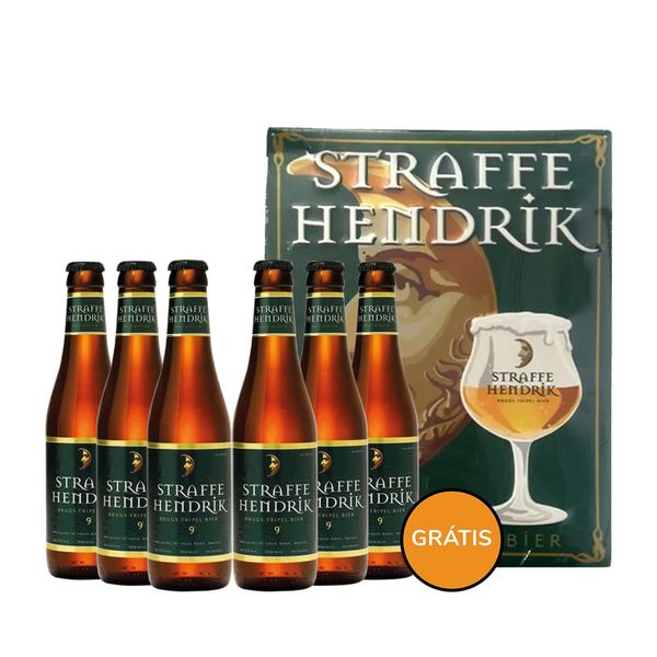 Pack-6-Cervejas-Straffe-Hendrik-Tripel---Placa-Gratis