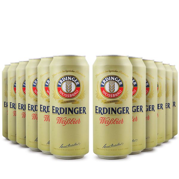 Pack-12-cervejas-alema-Erdinger-Weissbier-Lata-500ml