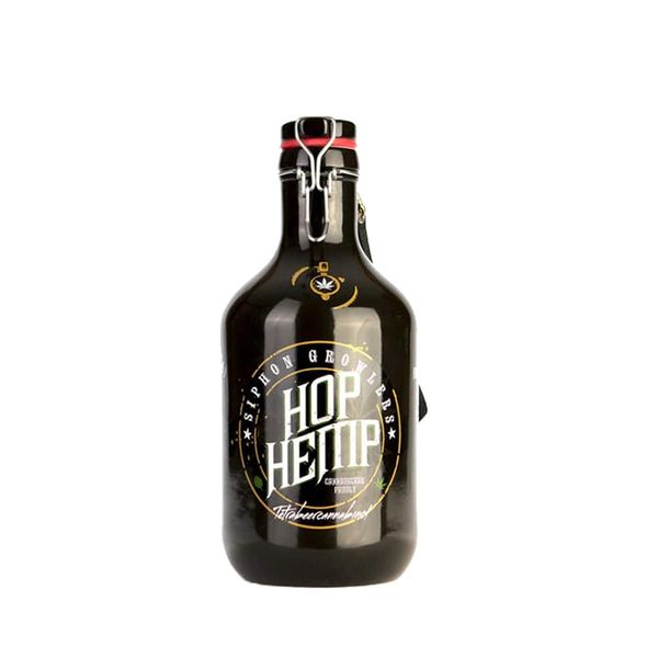Growler-Ceramica-Siphon-Hop-Hemp-Preto-2L Growler-Ceramica-Siphon-Hop-Hemp-Preto-2L