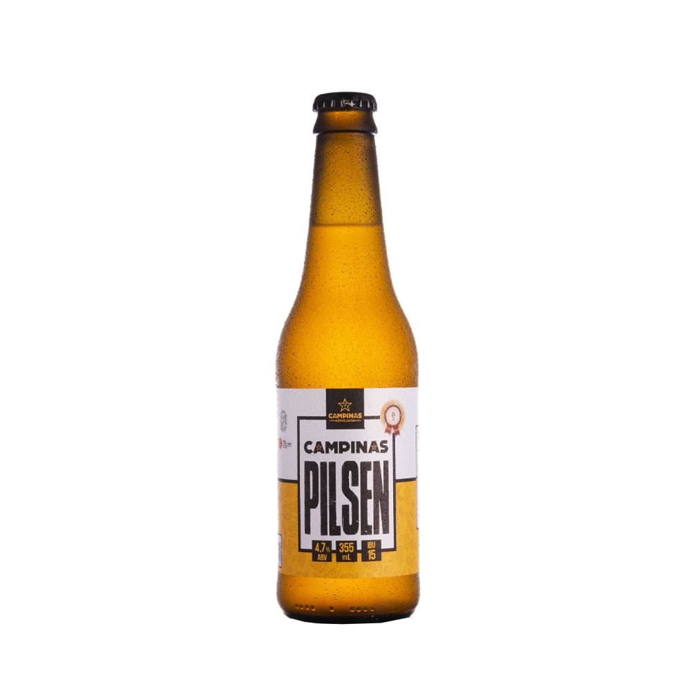 Cerveja artesanal Campinas Pilsen 355ml - cervejabox