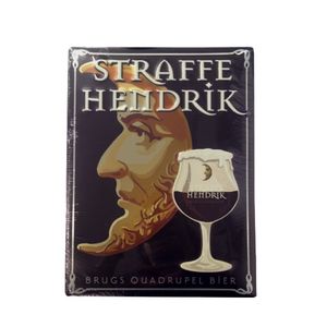Placa-metal-cervejaria-Straffe-Hendrik-Quadrupel