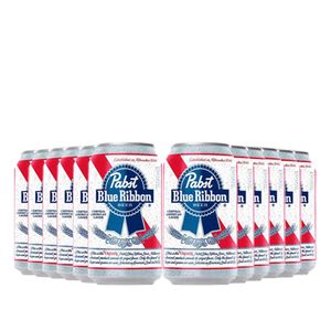 Pack-12-Cervejas-Americanas-Pabst-Blue-Ribbon-350ml-Lata