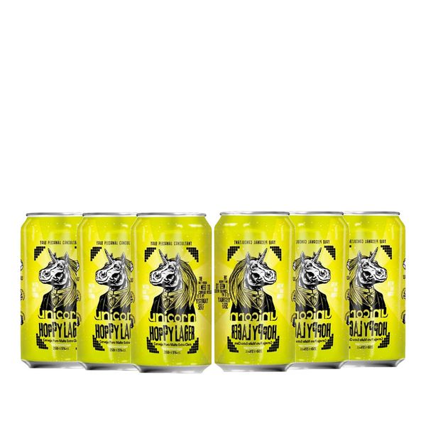 Pack-6-cervejas-Unicorn-Hoppy-Lager-lata-350ml