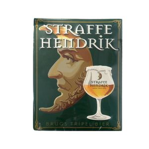 Placa-metal-cervejaria-Straffe-Hendrik-Tripel