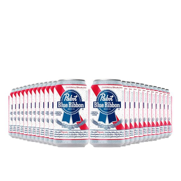 Pack-24-Cervejas-Americanas-Pabst-Blue-Ribbon-350ml-Lata Pack-24-Cervejas-Americanas-Pabst-Blue-Ribbon-350ml-Lata