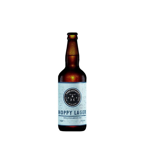 Cerveja-Artesanal-Three-Monkeys-Hop-Lager-500ml Cerveja-Artesanal-Three-Monkeys-Hop-Lager-500ml
