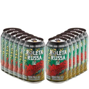 Pack 12 s Roleta Russa IPA Lata 350ml - CervejaBox