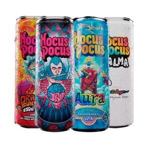 Kit Degustação 4 s Hocus Pocus 350ml - CervejaBox