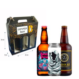 Kit 3 s Estilos Belgas + Caixa Presenteável - CervejaBox