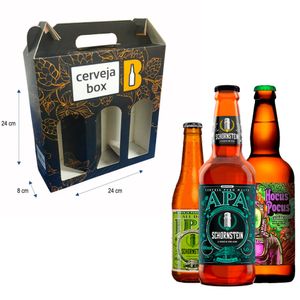 Kit 3 s IpaApa + Caixa Presenteável - CervejaBox