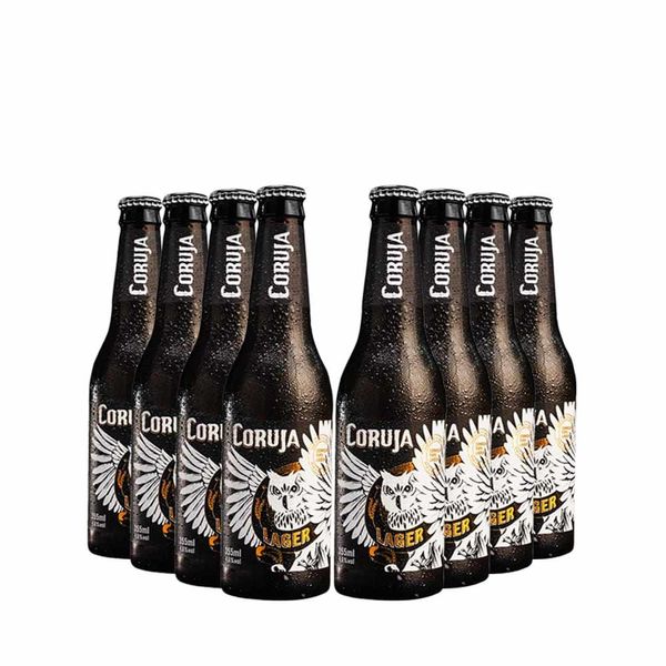 Pack-8-Cervejas-Artesanal-Corujinha-Lager-355ml Pack-8-Cervejas-Artesanal-Corujinha-Lager-355ml