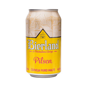 Bierland Pilsen lata 350ml - CervejaBox