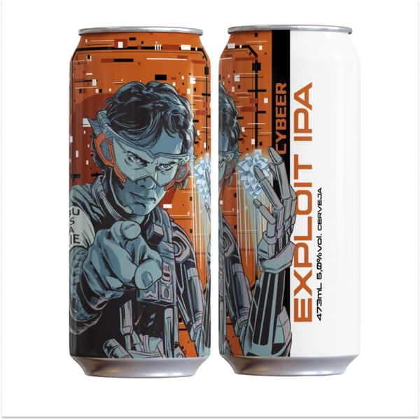 Cerveja Cybeer Exploit IPA 473ml