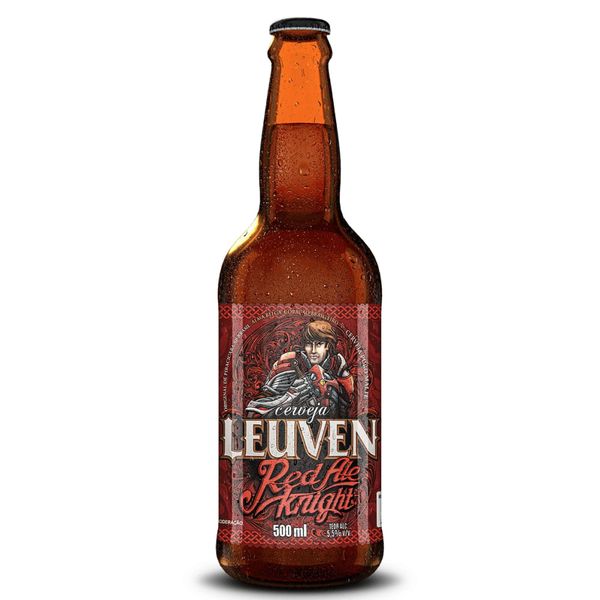 Cerveja Leuven Red Ale Knight 500ml Cerveja Leuven Red Ale Knight 500ml