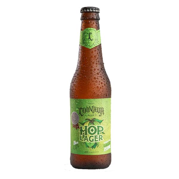 Cerveja Louvada Hop Lager Sem Glúten 355ml