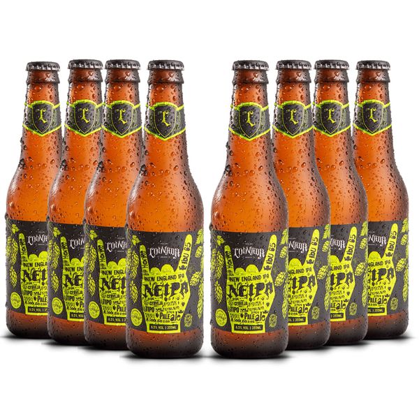 Pack 8 Cervejas Louvada NEIPA 355ml Pack 8 Cervejas Louvada NEIPA 355ml