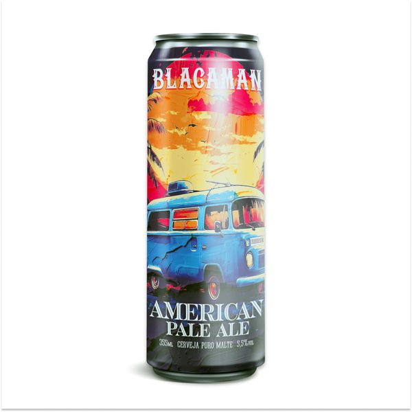Cerveja Blacaman APA 355ml