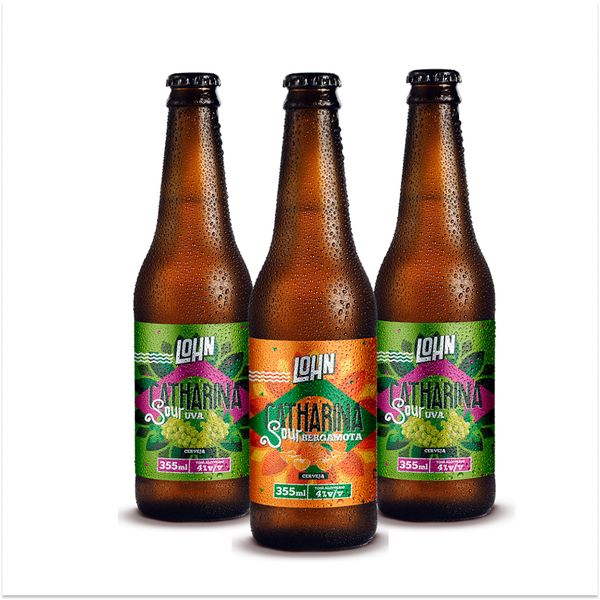 Kit Degustação 3 Lohn Catarina Sour 355ml Kit Degustação 3 Lohn Catarina Sour 355ml