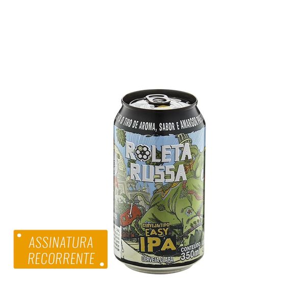 Recorrência Cerveja Roleta Russa Easy IPA Lata 350ml