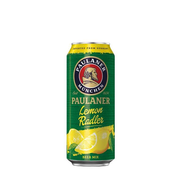 Cerveja Alemã Paulaner Lemon Radler Lata 500ml