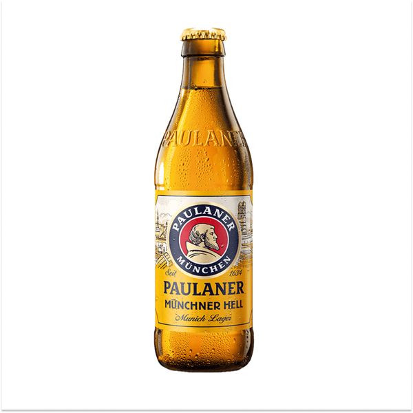 Cerveja alemã Paulaner Münchner Hell 330ml Cerveja alemã Paulaner Münchner Hell 330ml