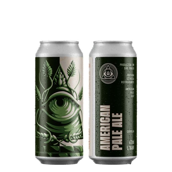 Cerveja artesanal Dogma American Pale Ale Lata 473ml