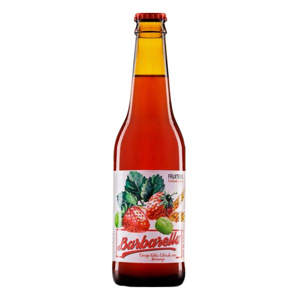 Cerveja Barbarella Fruitbier Morango 355ml