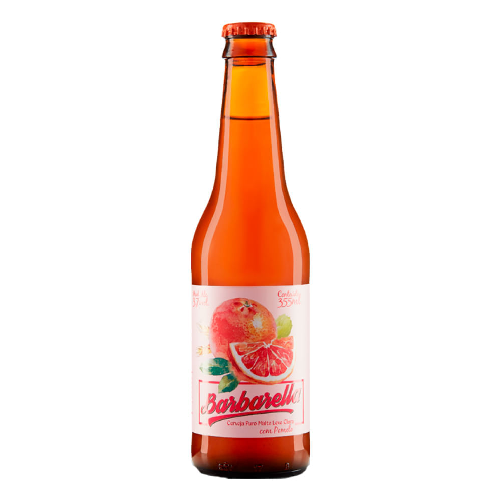 Cerveja Barbarella Fruitbier Pomelo 355ml