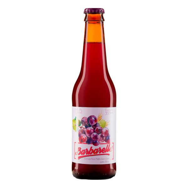 Cerveja Barbarella Fruitbier Uva 355ml