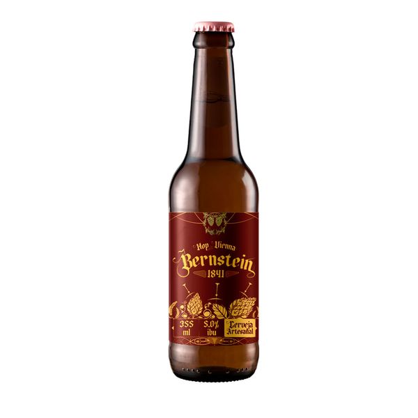 Cerveja Bernstein 1841 Hop Vienna Lager 355ml Cerveja Bernstein 1841 Hop Vienna Lager 355ml