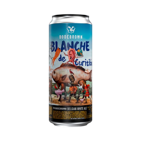 Cerveja BodeBrown Blanche de Curitiba Witbier 473ml Cerveja BodeBrown Blanche de Curitiba Witbier 473ml