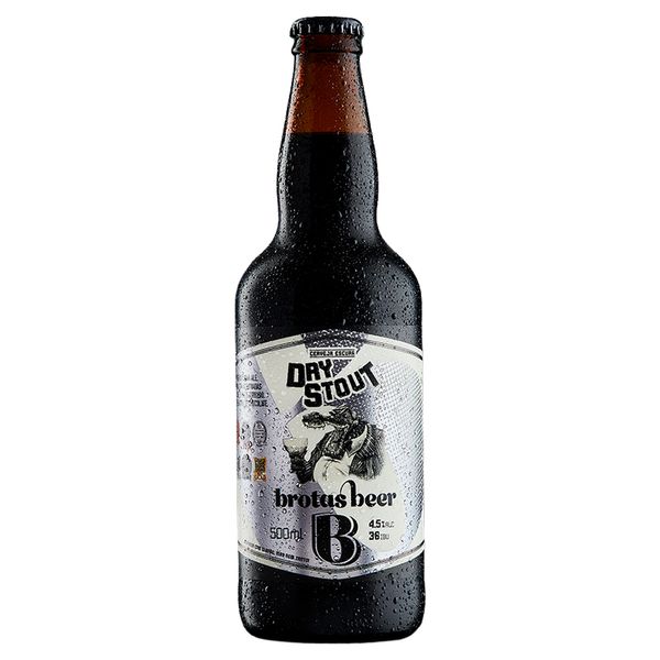 Cerveja Brotas Beer Dry Stout  500ml