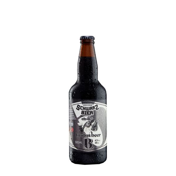 Cerveja Brotas Beer Schwarz 500ml Cerveja Brotas Beer Schwarz 500ml