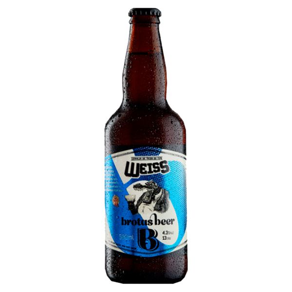 Cerveja Brotas Beer Weiss 500ml Cerveja Brotas Beer Weiss 500ml