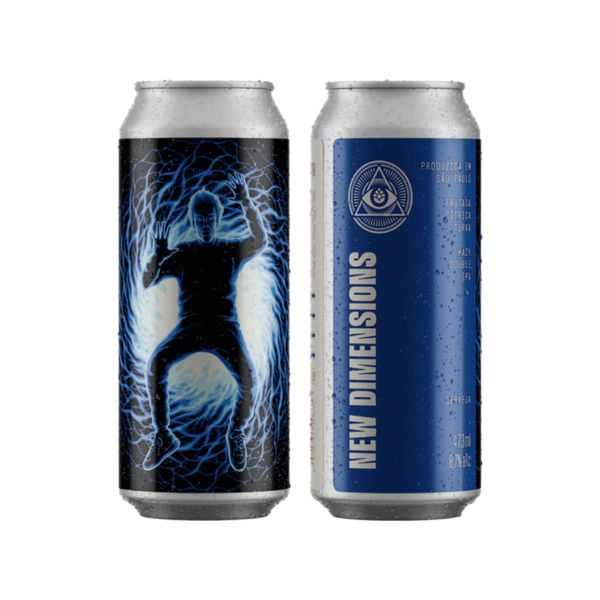Cerveja Dogma New Dimensions Double NEIPA 473ml