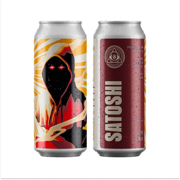 Cerveja Dogma Satoshi Hazy IPA 473ml Cerveja Dogma Satoshi Hazy IPA 473ml