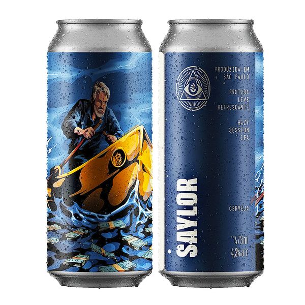 Cerveja Dogma Saylor Hazy Session IPA 473ml Cerveja Dogma Saylor Hazy Session IPA 473ml