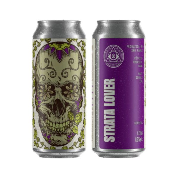 Cerveja Dogma Strata Lover Double NEIPA 473ml Cerveja Dogma Strata Lover Double NEIPA 473ml