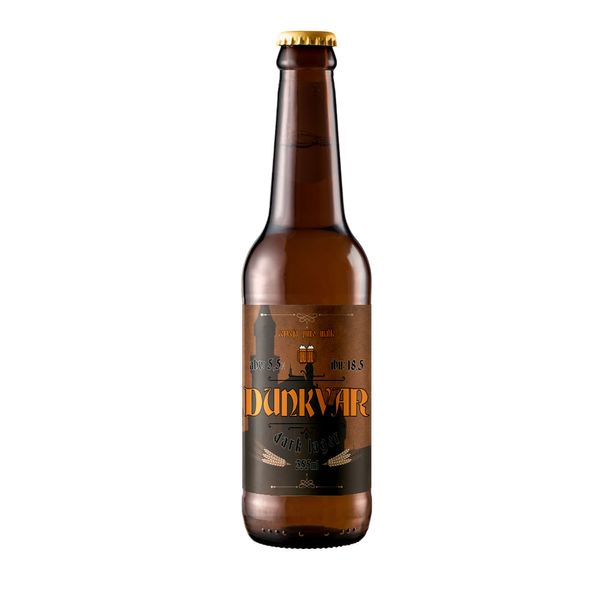 Cerveja Dunkvar Dark Lager 355ml